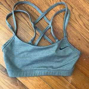 Gray Nike Sports bra!